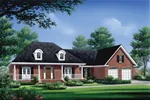 House Plan Front of Home 077D-0060
