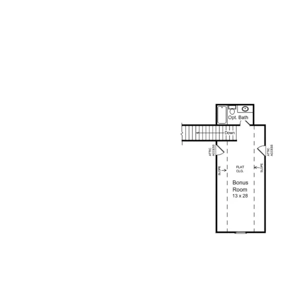 Country House Plan Second Floor - Rown Country Home 077D-0063 - Shop House Plans and More