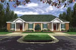 House Plan Front of Home 077D-0072