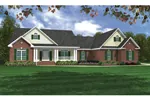 House Plan Front of Home 077D-0077