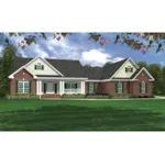 House Plan Front of Home 077D-0077