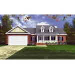 House Plan Front of Home 077D-0091