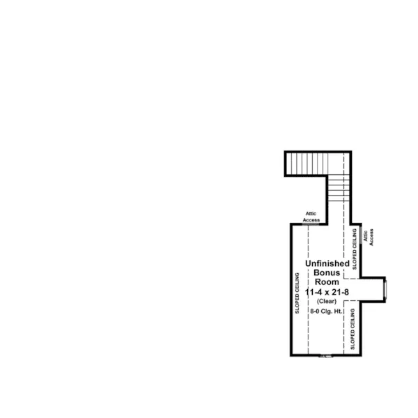 Country House Plan Second Floor - Haddonfield Country Home 077D-0097 - Search House Plans and More