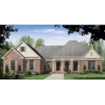 House Plan Front of Home 077D-0100