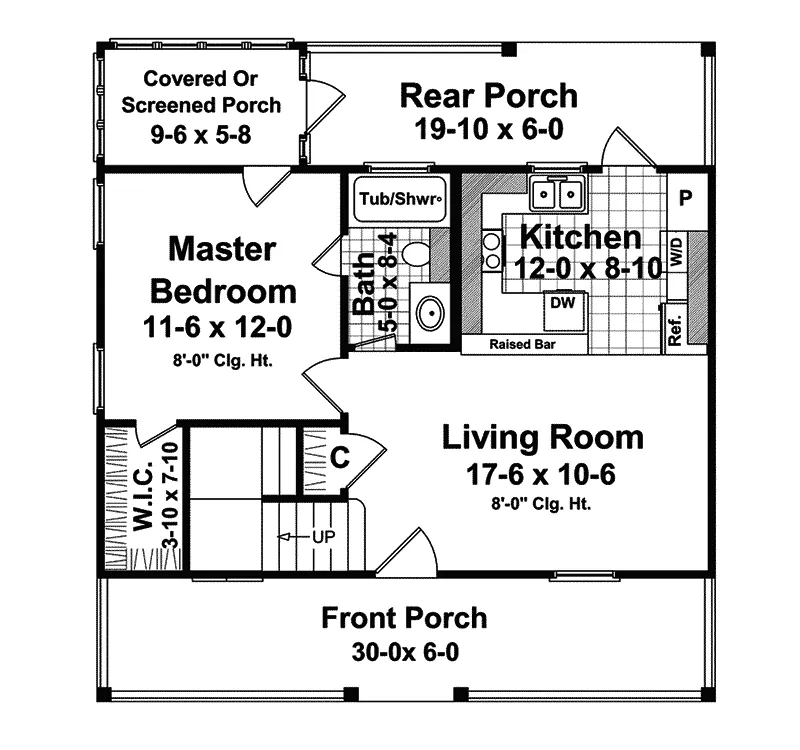 Country House Plan First Floor - Laurelwood Place Farmhouse 077D-0106 - Shop House Plans and More
