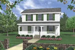 Delightful Two-Story Home Plan