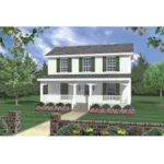 Delightful Two-Story Home Plan