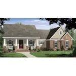 House Plan Front of Home 077D-0107