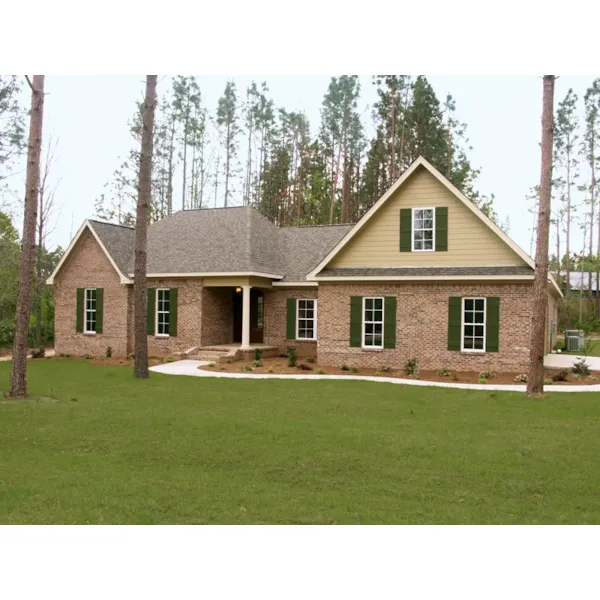 Traditional Brick Home Suited For Country Atmosphere