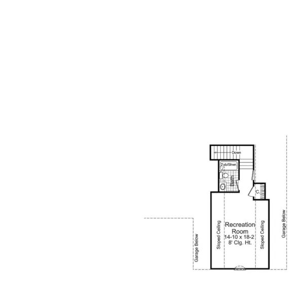 Traditional House Plan Second Floor - Rosebury Traditional Home 077D-0115 - Shop House Plans and More