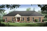 Brick Ranch Traditional With Simplistic Design And Style