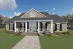 House Plan Front of Home 077D-0122