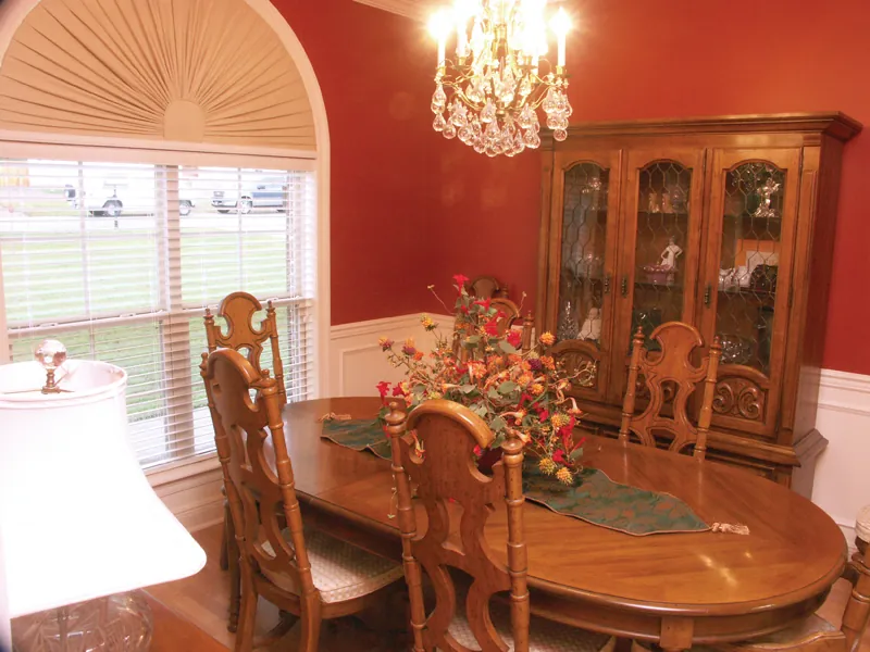 Traditional House Plan Dining Room Photo 01 - Ranchmoor Trail Traditional 077D-0126 - Shop House Plans and More