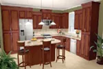 Ranch House Plan Kitchen Photo 01 - Pickford Place Country Home 077D-0131 - Shop House Plans and More