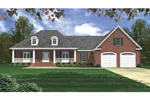 House Plan Front of Home 077D-0133