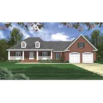 House Plan Front of Home 077D-0133