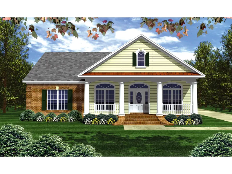 Brick Ranch Has Inviting Country Feel With Curb Appeal