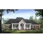 House Plan Front of Home 077D-0145