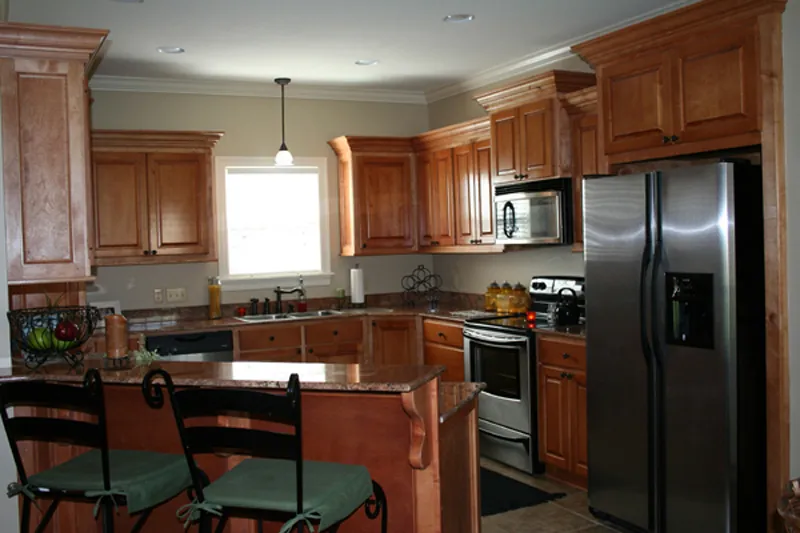 Traditional House Plan Kitchen Photo 02 - Leighton Place Traditional Home 077D-0161 - Shop House Plans and More