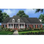 House Plan Front of Home 077D-0162