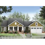 House Plan Front of Home 077D-0163