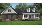House Plan Front of Home 077D-0166