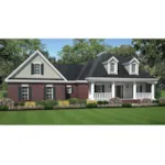 House Plan Front of Home 077D-0166