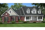 Triple Dormers Add Character To Country Southern Design