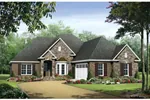 House Plan Front of Home 077D-0170
