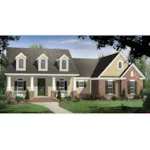 House Plan Front of Home 077D-0172