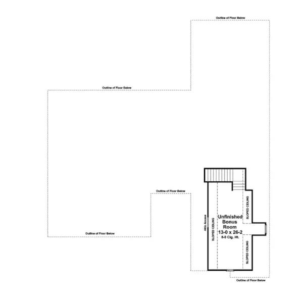 Traditional House Plan Bonus Room - Graybridge Southern Home 077D-0174 - Search House Plans and More