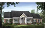 House Plan Front of Home 077D-0175