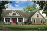 House Plan Front of Home 077D-0181