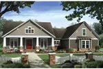 House Plan Front of Home 077D-0184