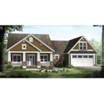 House Plan Front of Home 077D-0187