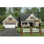 House Plan Front of Home 077D-0201