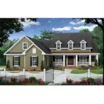 House Plan Front of Home 077D-0204