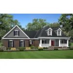 House Plan Front of Home 077D-0212