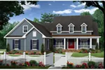 House Plan Front of Home 077D-0214