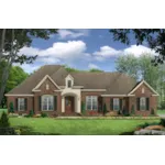 House Plan Front of Home 077D-0215