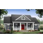 House Plan Front of Home 077D-0216