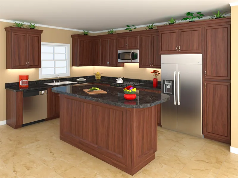 Traditional House Plan Kitchen Photo 01 - Lyndemill Southern Home 077D-0216 - Shop House Plans and More
