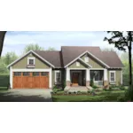 House Plan Front of Home 077D-0222