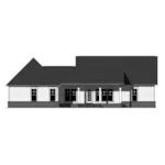 Craftsman House Plan Rear Elevation - Rosewood Ridge Craftsman Home 077D-0224 - Shop House Plans and More