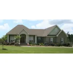 Ranch House Plan Front of Home - Clarissa Traditional Home 077D-0226 - Search House Plans and More