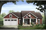House Plan Front of Home 077D-0237