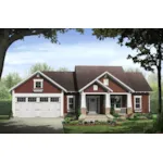 House Plan Front of Home 077D-0237