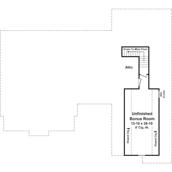 Country House Plan Bonus Room - Carters Country Home 077D-0239 - Search House Plans and More