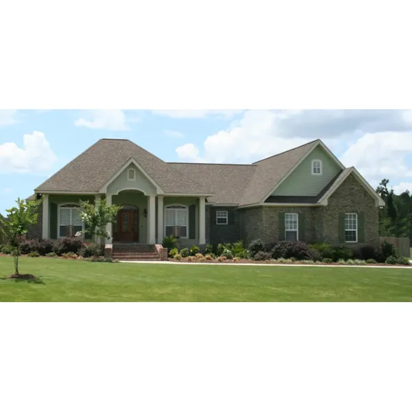 Country House Plan Front of Home - Carters Country Home 077D-0239 - Search House Plans and More