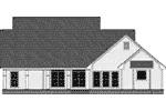 Country House Plan Rear Elevation - Darley Country Home 077D-0240 - Search House Plans and More